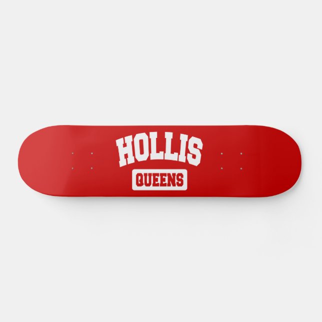 Hollis, Queens, NYC Skateboard (Horz)