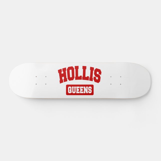 Hollis, Queens, NYC Skateboard (Horz)