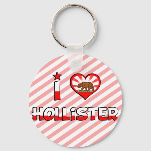 Hollister, CA Key Ring (Front)