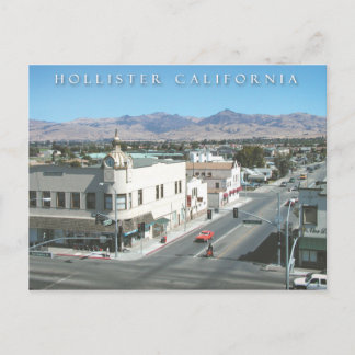 Hollister California Postcard