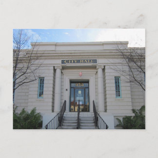 Hollister City Hall Postcard