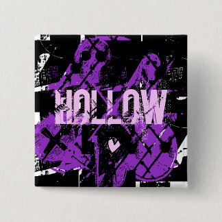 HOLLOW 15 CM SQUARE BADGE
