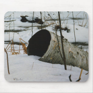Hollow Birch Mouse Pad