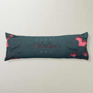 Hollowed out Happy Valentines Day Body Cushion