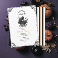 Holloween Pumpkin Little Boo Baby shower