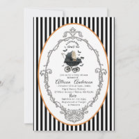 Holloween Pumpkin Little Boo Baby shower