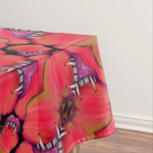 Holloween Vampire Queen Bobbing For Apples Tablecloth