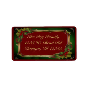 Holly 2.37x.1.25 Address Label