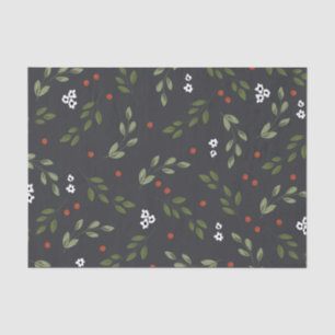 Holly and Berries Tissue Paper