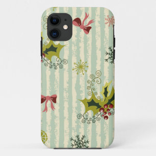 Holly and Bows iPhone 11 Case
