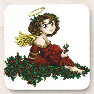 Holly Angel Coaster
