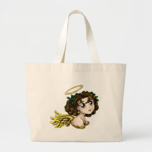 Holly Angel Large Tote Bag