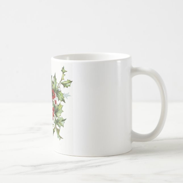 Holly Berries 001 Coffee Mug (Right)