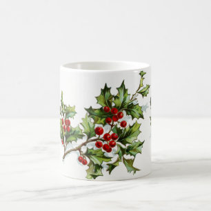 Holly Berries 001 Coffee Mug