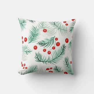 Holly Berries Cushion
