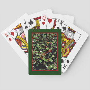 Holly & Berries Playing Cards