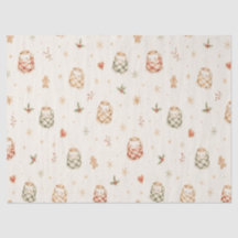 Holly Berries Snowflakes Cosy Christmas