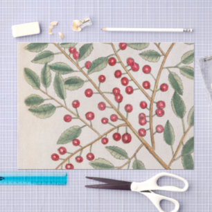 Holly Berry Tissue Paper Christmas Holiday
