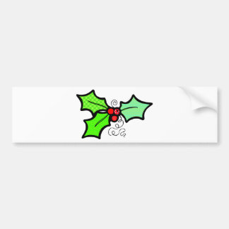 Holly Bumper Sticker