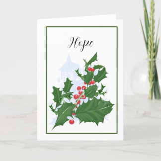 Holly card