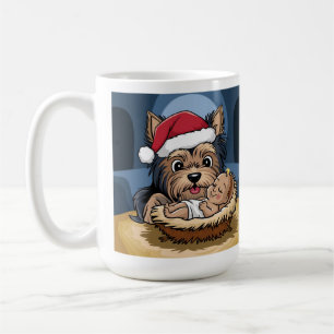 Holly chlid adored by yorkshire Terrier Coffee Mug