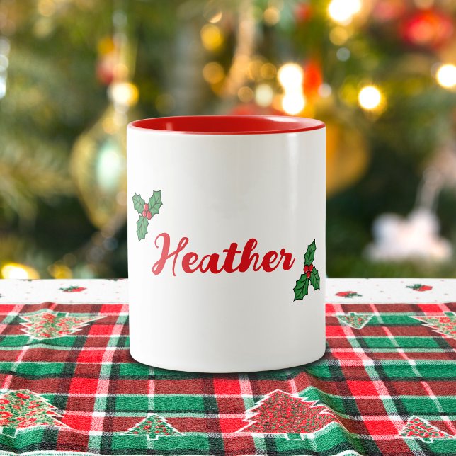 Holly Christmas Mug (Creator Uploaded)