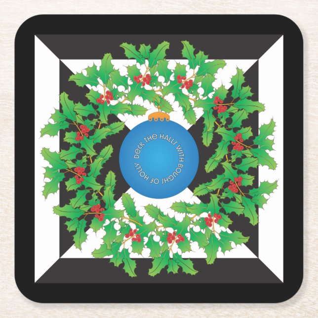 Holly Coasters (Front)