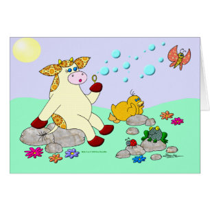 Holly Cow "Blowing Bubbles"