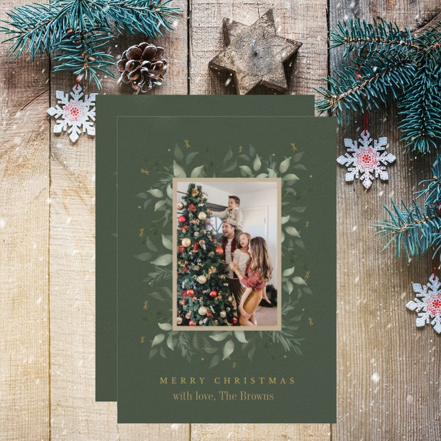 Holly Days | Merry Christmas Photo Holiday cards (Creator Uploaded)