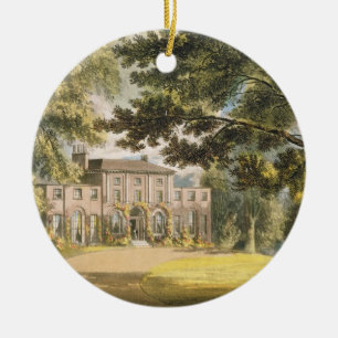 Holly Grove House, from Ackermann's 'Repository of Ceramic Ornament