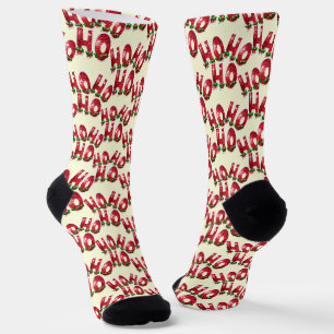 Holly Ho, Ho, Ho Christmas Socks