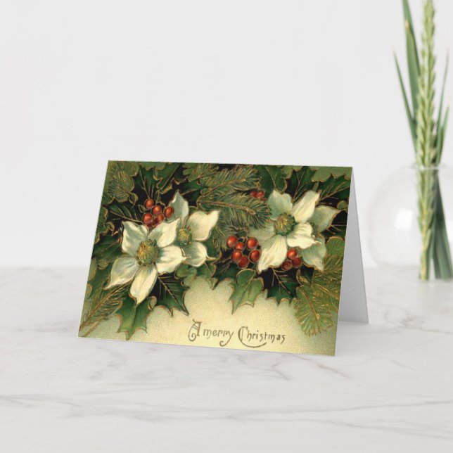 Holly Holiday Card (Front)