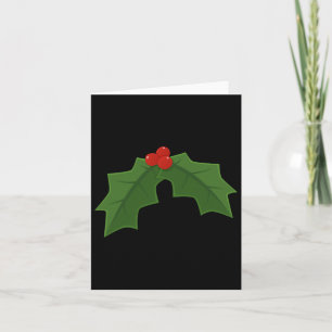 Holly - Holly And Berries Christmas  Card