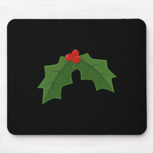 Holly - Holly And Berries Christmas Mouse Pad