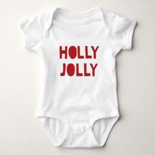 Holly Jolly Baby Bodysuit