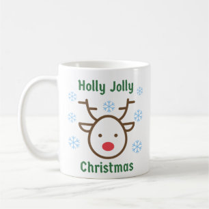 Holly Jolly Christmas Coffee Mug