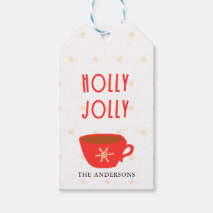 Holly Jolly Christmas Gift Tag