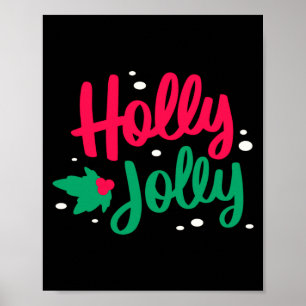 Holly Jolly Christmas Poster