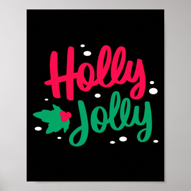 Holly Jolly Christmas  Poster (Front)