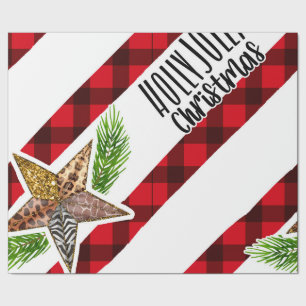 Holly Jolly Christmas Wrapping Paper