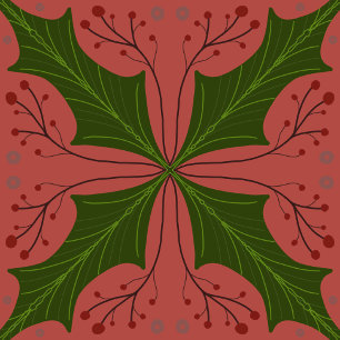 Holly Jolly Christmas Wrapping Paper