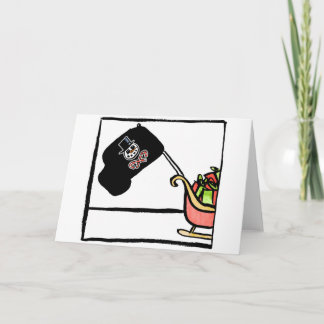 Holly Jolly Roger Christmas Card