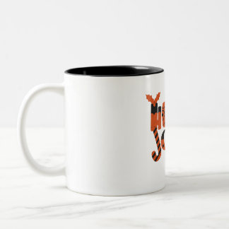 Holly Jolly Two-Tone Coffee Mug