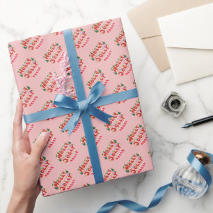 Holly Jolly Wrapping Paper