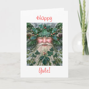 Holly King Holiday Card