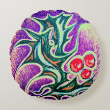 Holly Leaf and Berry Colourful