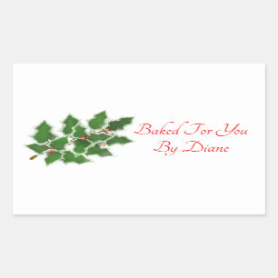 Holly Leaf Handmade-For-You Labels