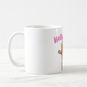 Holly Leaves Coffee Mug
