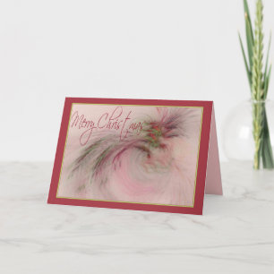 HOLLY 'N BERRIES ~ Merry Christmas Holiday Card