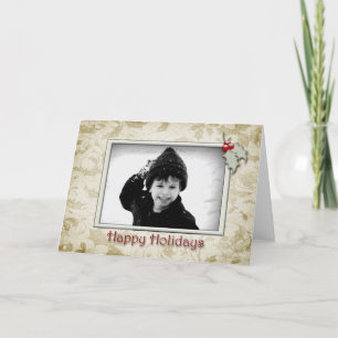 Holly Photo Card